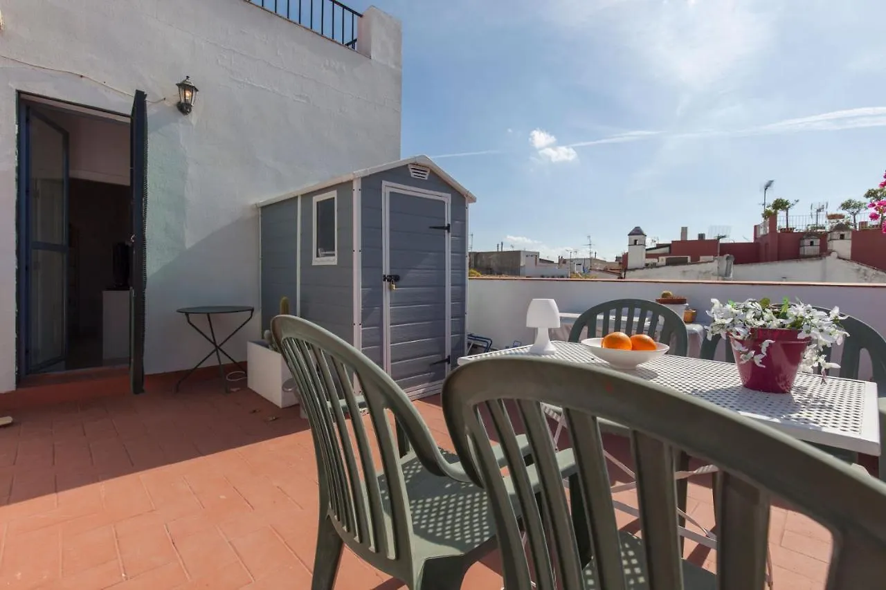 Espectacular Apartamento Con Terraza Privada Parking Seville Apartment